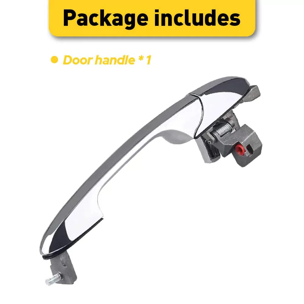 for Fiat 500 Door Handle Front Passenger Right Chrome Side RH Hand 68069942AC 6B93BC-57 [5]