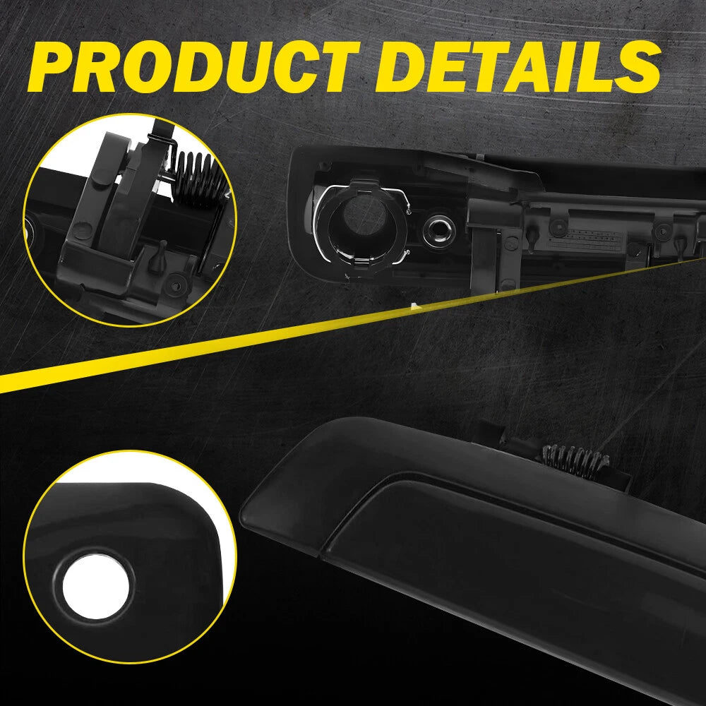 2X For 97-02 Sebring Eclipse Mirage Galant Stratus Outside Front Door Handle EOA 6B93BC-57
