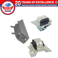 Engine Motor & Trans Mount 3PCS Set Fit 1997-2003 Ford F-150 4.2L Replaces 6B93BC-57