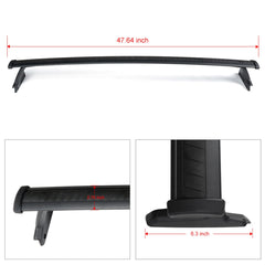 Black Roof Rack Cross Bar Luggage Carrier For 2018-2021 Chevy Chevrolet Traverse 6B93BC-57