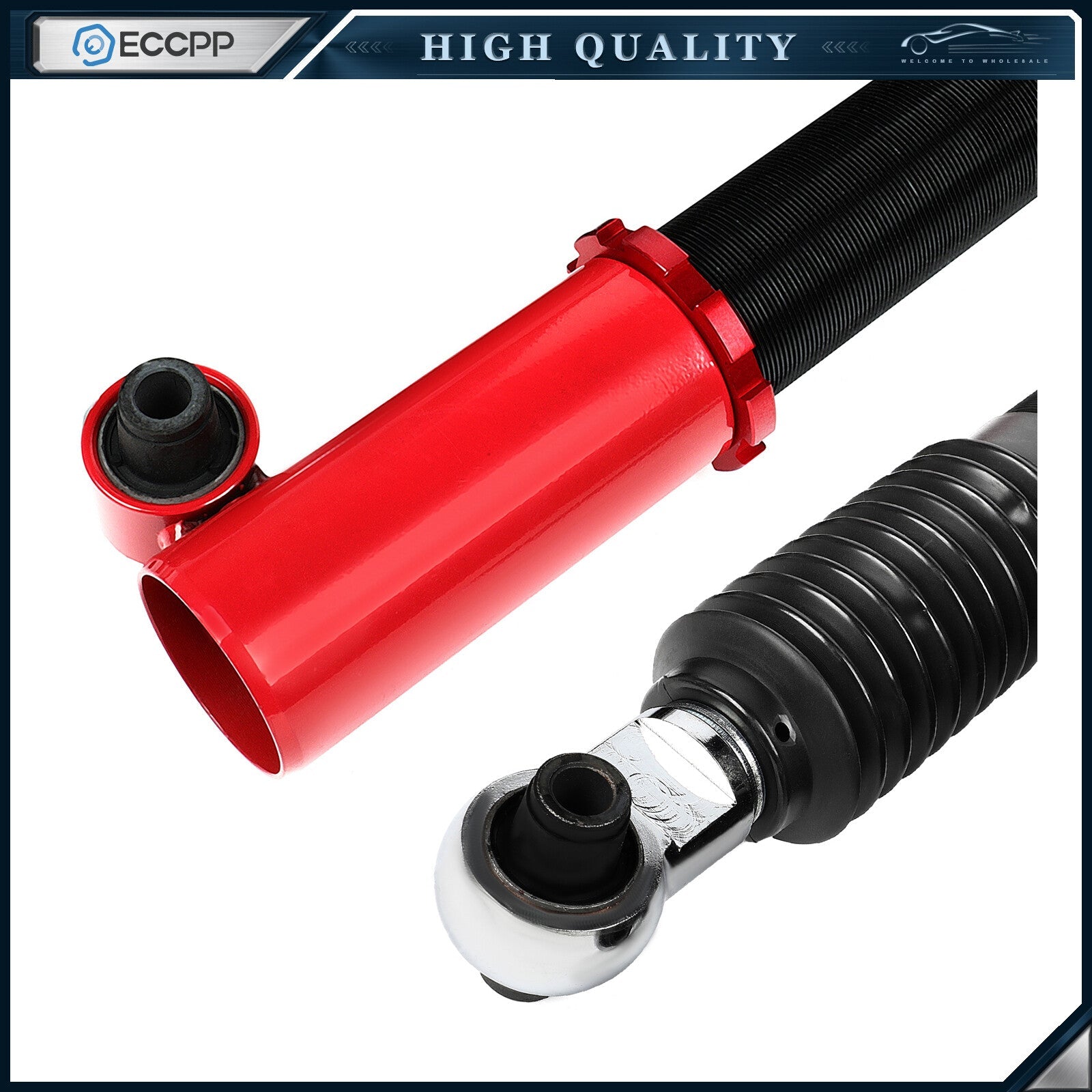 ECCPP Coilovers For 03-07 Mazda Mazda6 Shocks Adj Height Suspension Springs Kits ECCPP