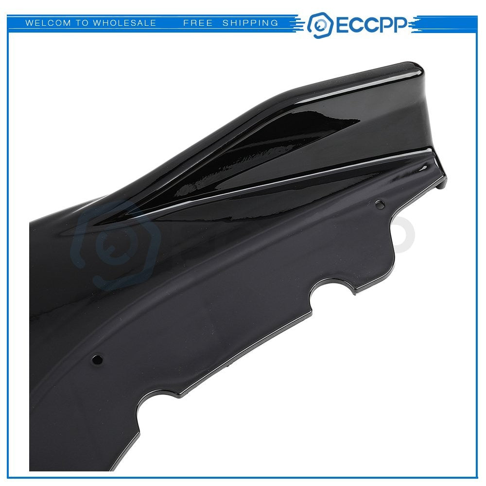 3Pcs Front Bumper Lip Body Kit Spoiler For 2016-2019 Honda Civic Hatchback 6B93BC-57
