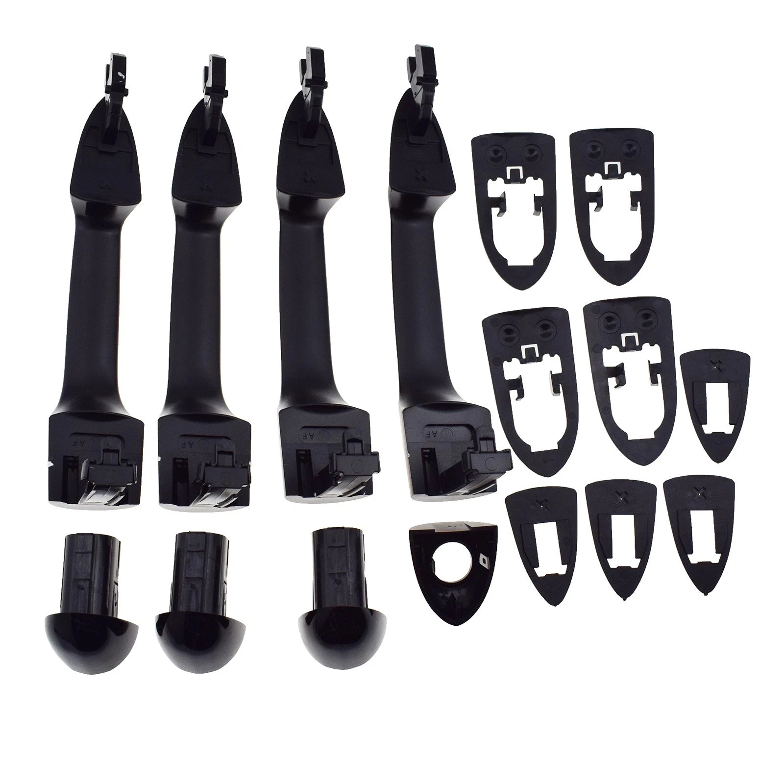 Set of 4 Sides Door Handles For Alfa Romeo Giulietta Mito Lancia Y 2012-onwards 6B93BC-57