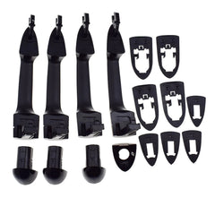Set of 4 Sides Door Handles For Alfa Romeo Giulietta Mito Lancia Y 2012-onwards 6B93BC-57