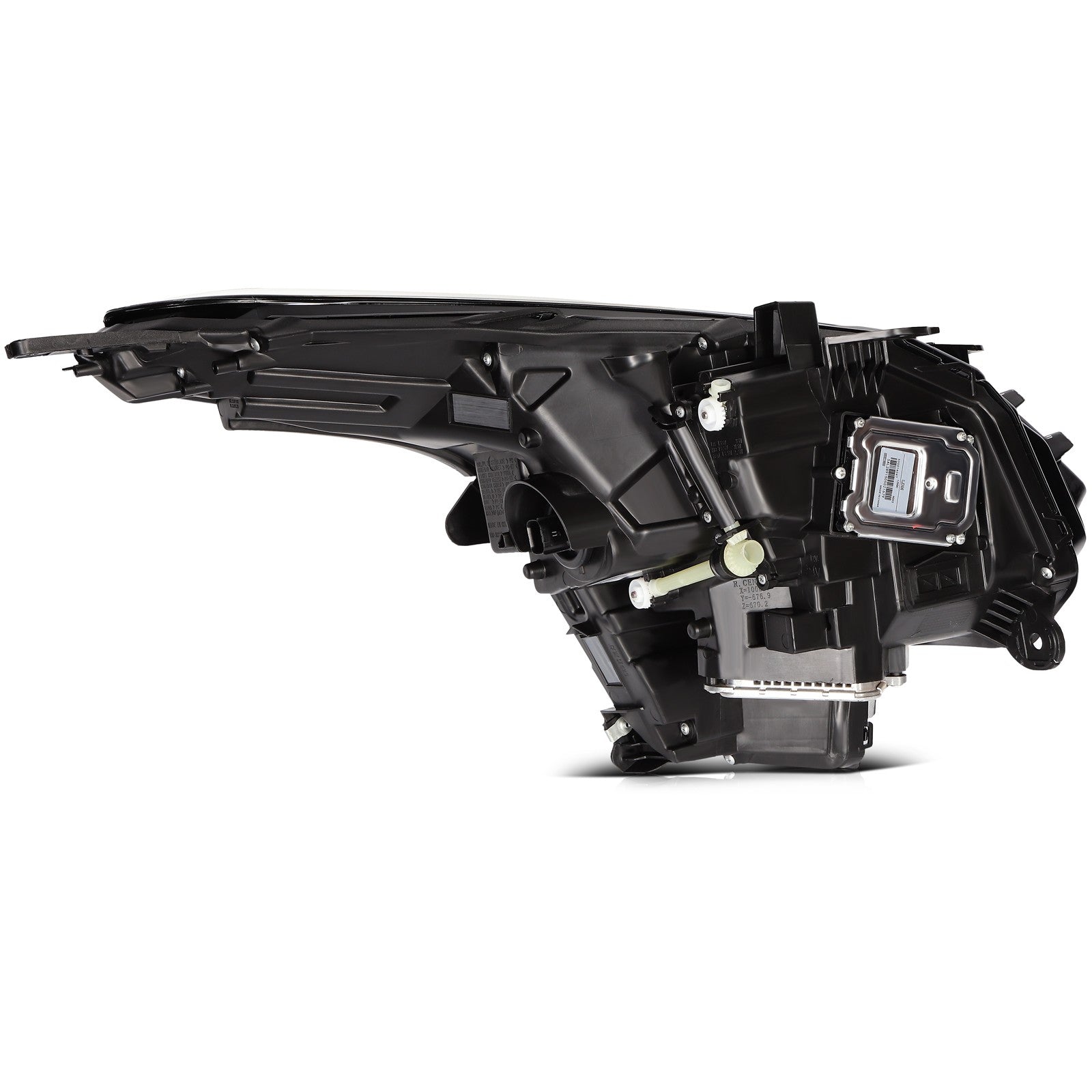 Left Side Full LED Headlight Assembly For 2018-2019 Cadillac XTS 3.6L Black 6B93BC-57