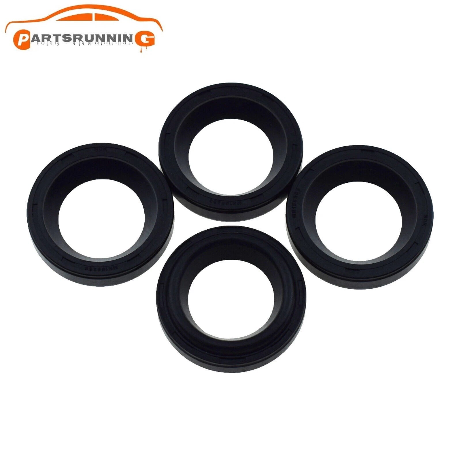 4X Fuel Injector Oil Seal For 09-15 Mitsubishi Triton MN 2.5Diesel 4D56 MN158385 6B93BC-57