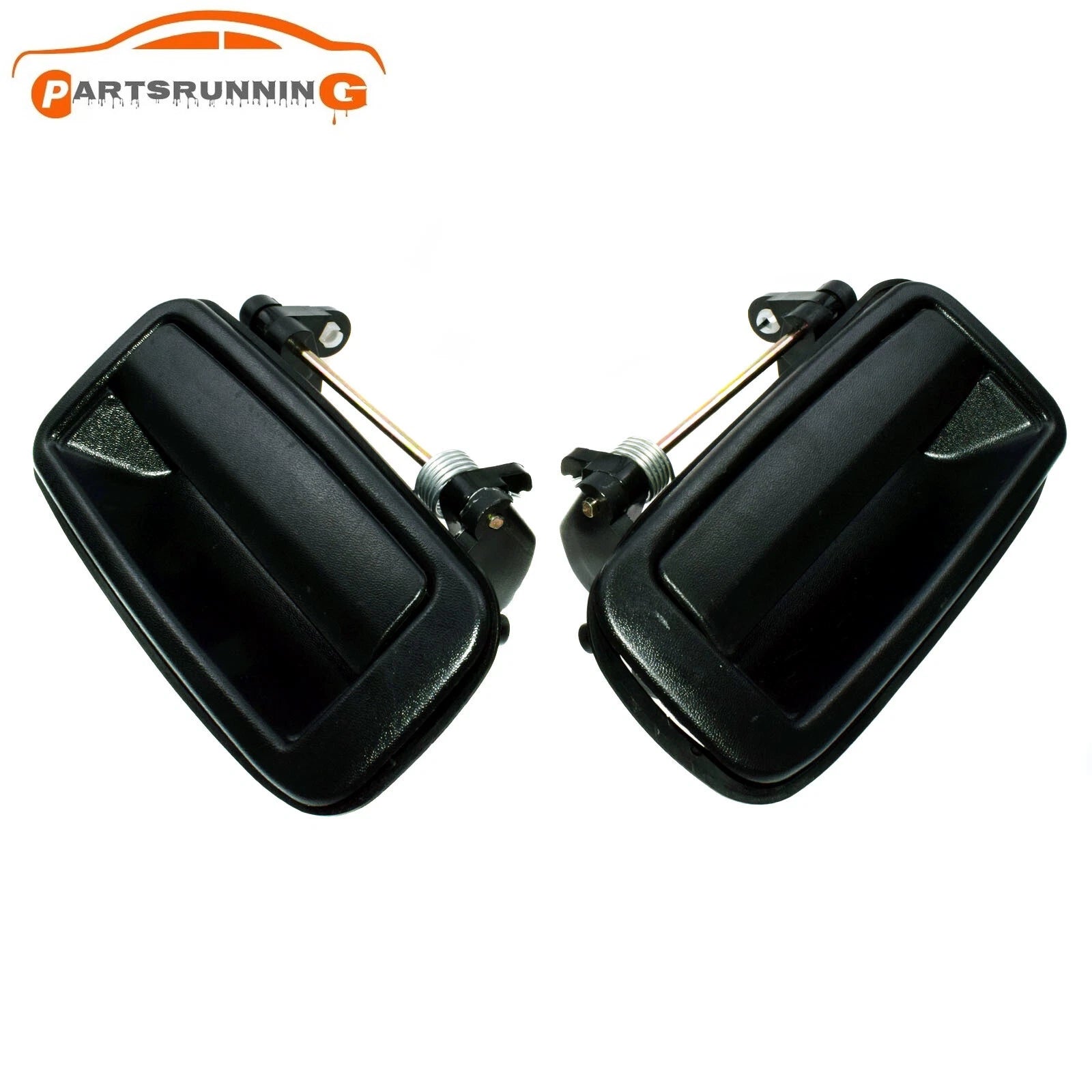 For 1988-1992 Toyota Corolla 2PCS Outside Outer Door Handle Rear Left & Right 6B93BC-57