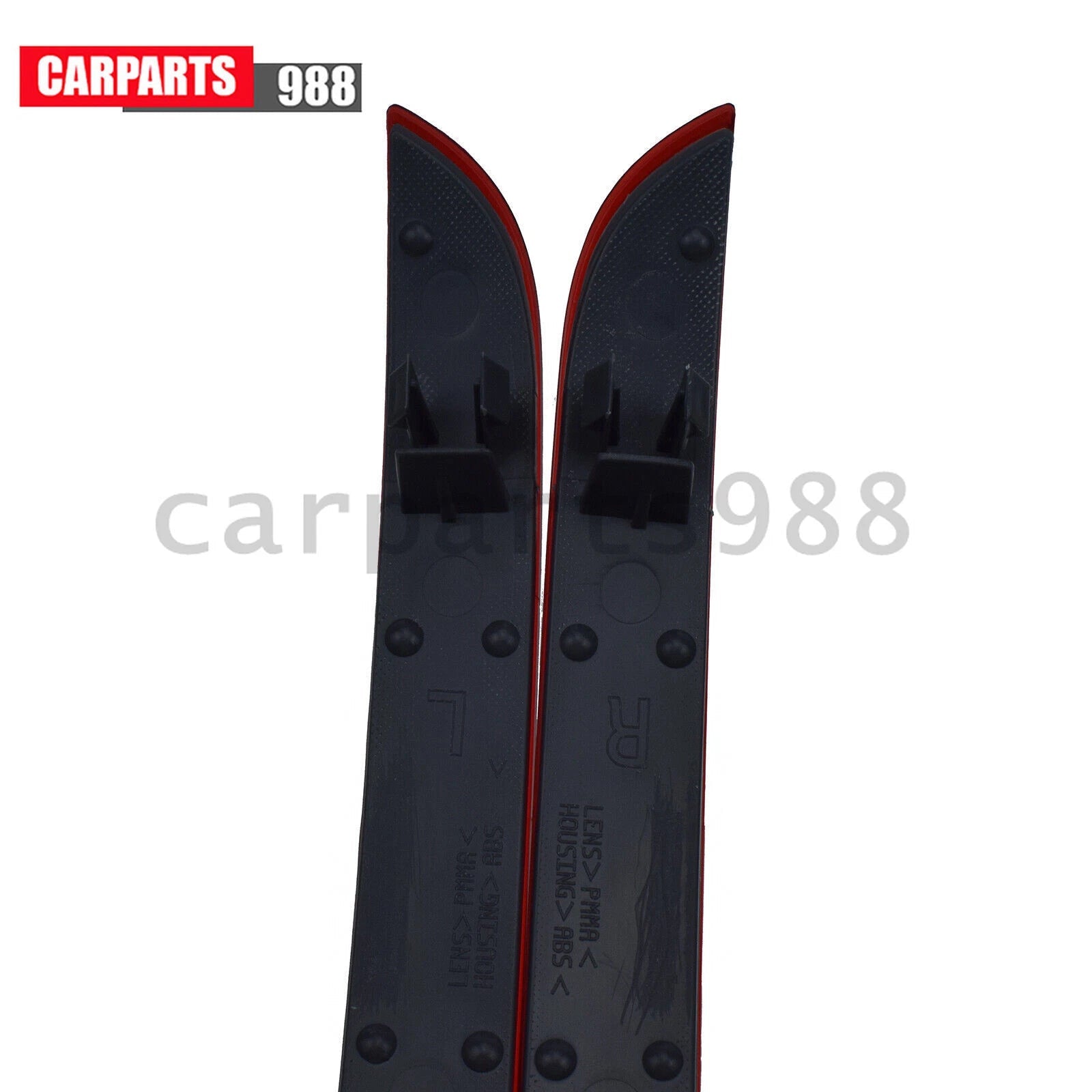 2Pcs Rear Left Right Bumper Reflector Lens For Mercedes W166 ML63 ML350 ML550 6B93BC-57