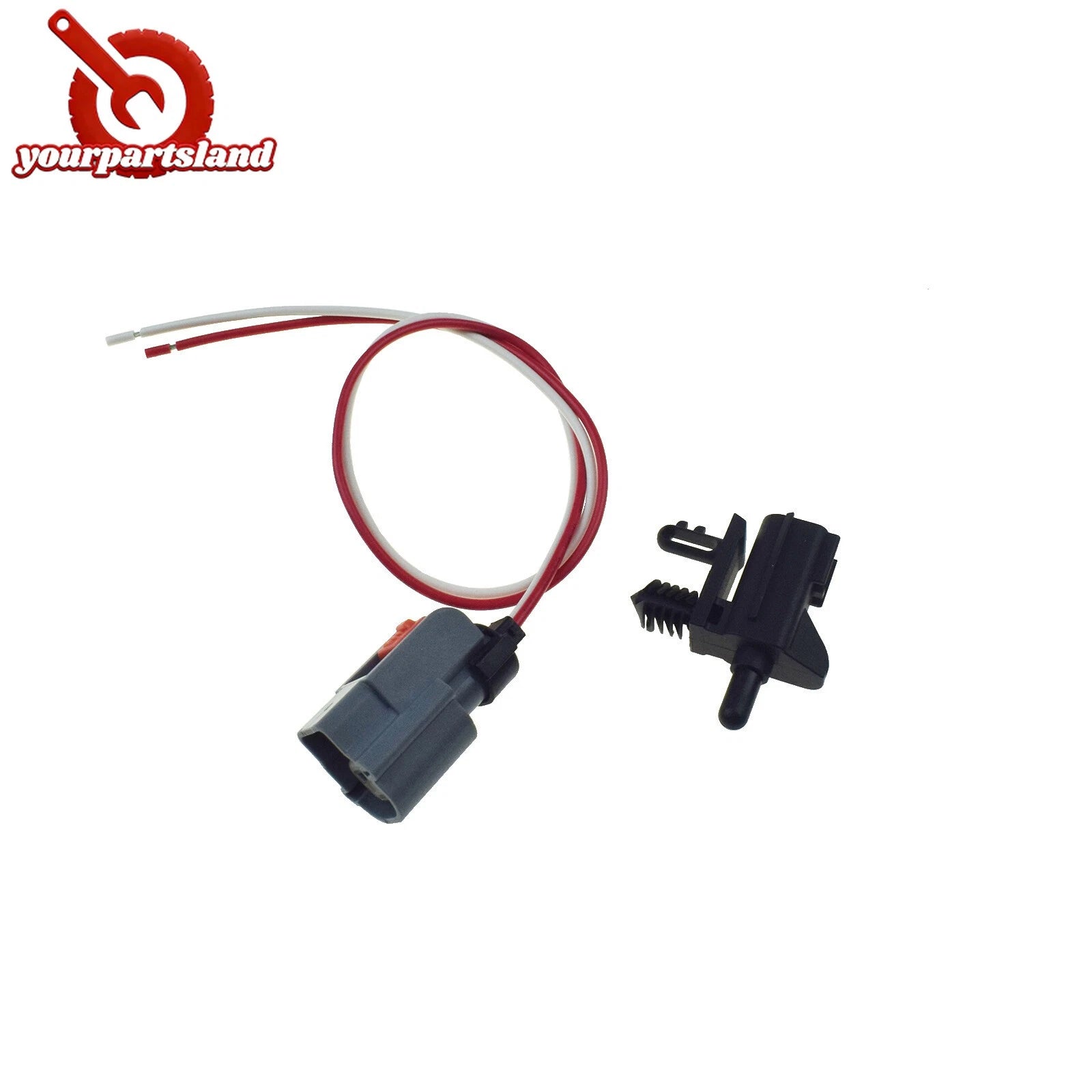 A/C Ambient Air Temperature Sensor + Connector For Ford Fusion 11-19 AU5Z12A647B 6B93BC-57