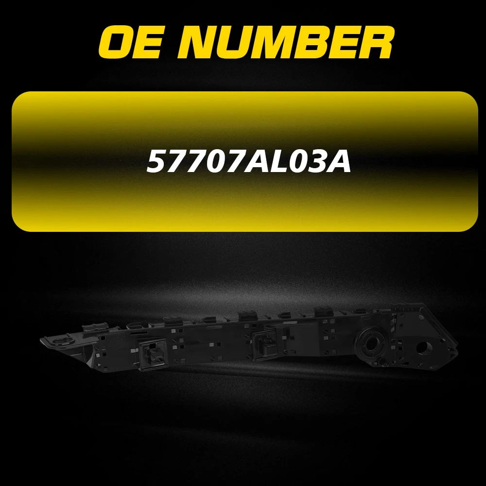 Front Left Bumper Bracket Support Retainer For 2015-2019 Subaru Legacy Outback A 6B93BC-57
