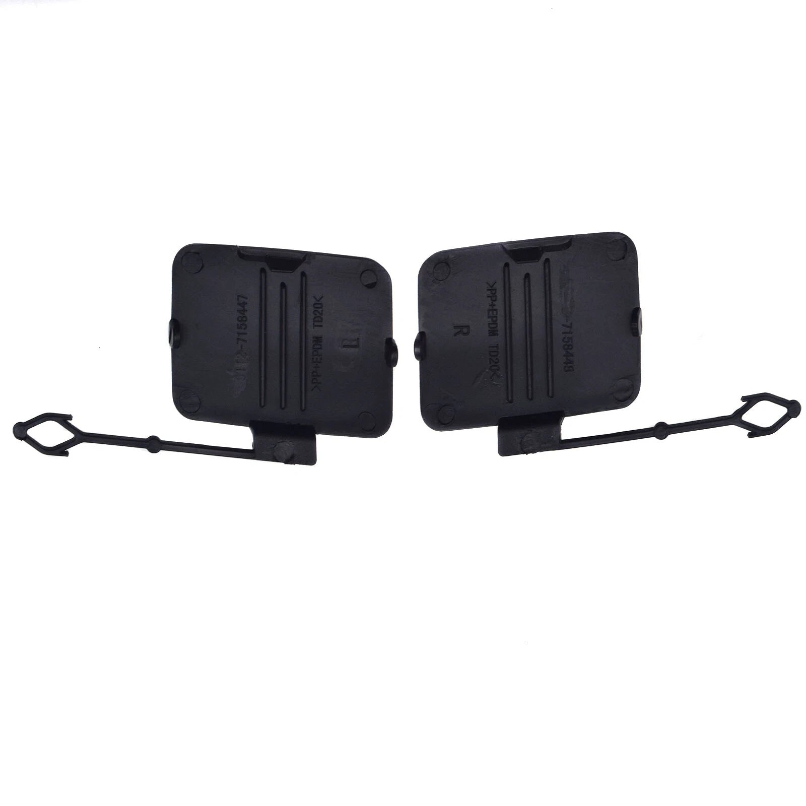 Rear Left Right Bumper Tow Hook Eye Cover for BMW X5 E70 2006-2011 51127158447 6B93BC-57