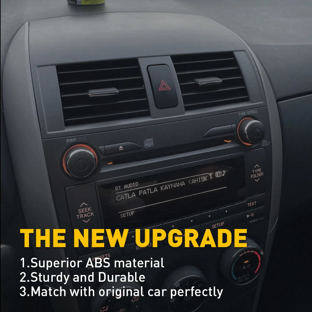 For Toyota Corolla 2009-2013 Upper Side Central Dashboard Strip Trim Left+Right 6B93BC-57