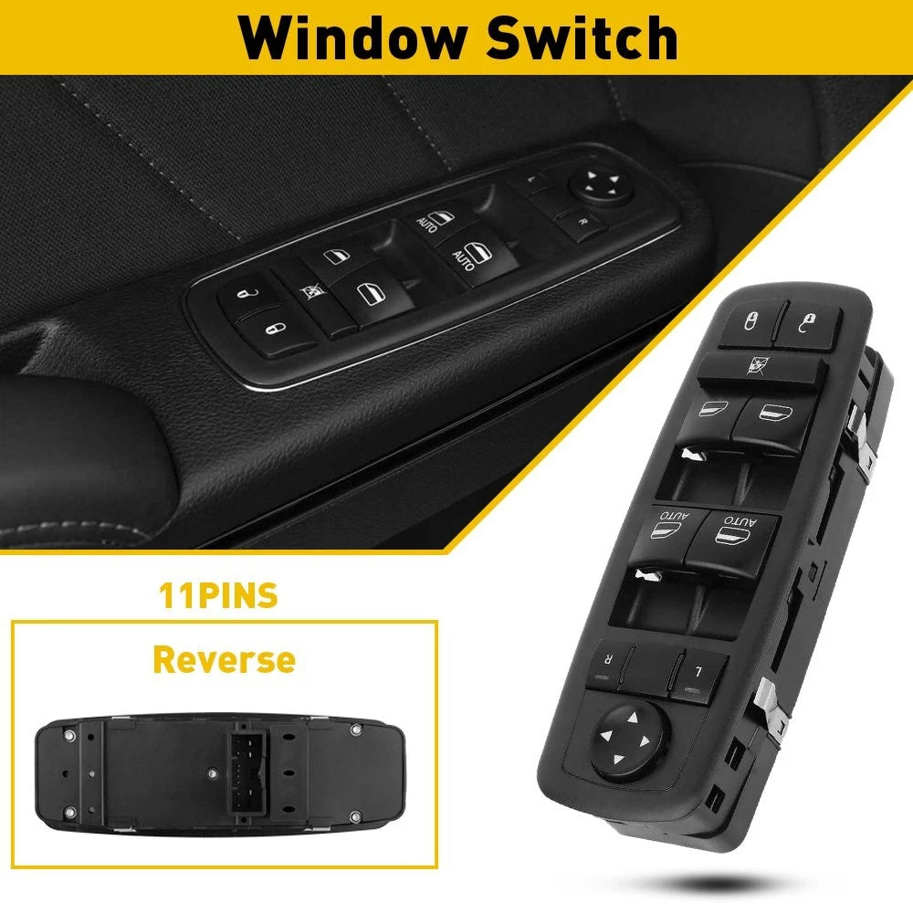 Power Window Control Switch for 2015-2019 Chrysler 300 Dodge Charger Ram 1500 EA 6B93BC-57