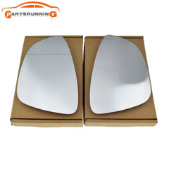 Left Right Side Mirror Glass Heated W/Backing Plate for VW Eos CC 5C6857521B 6B93BC-57