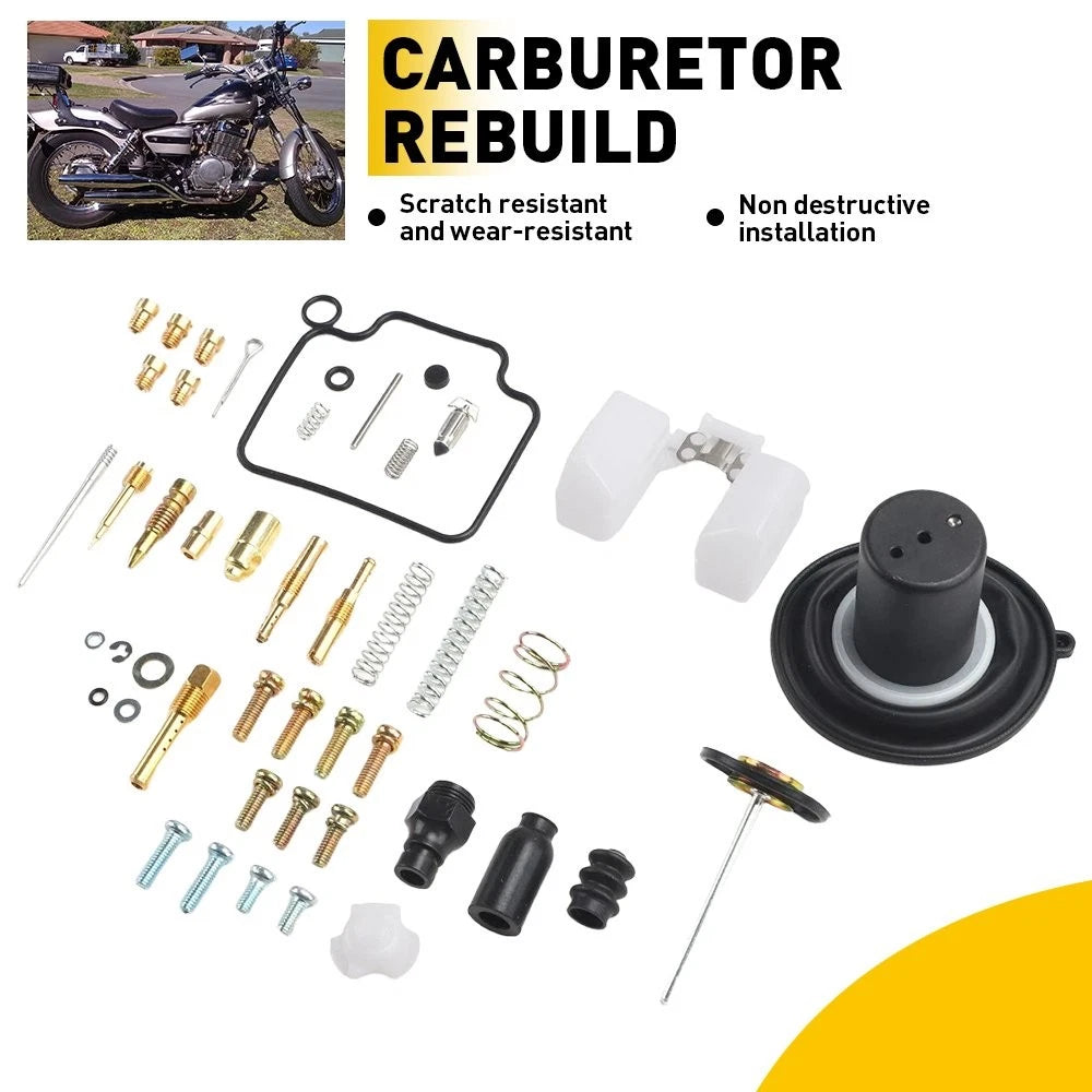 Motorcycle Carburetor Kit Fit Honda Version Rebel 250/CMX 250/CA250 1985-2016 EA 6B93BC-57