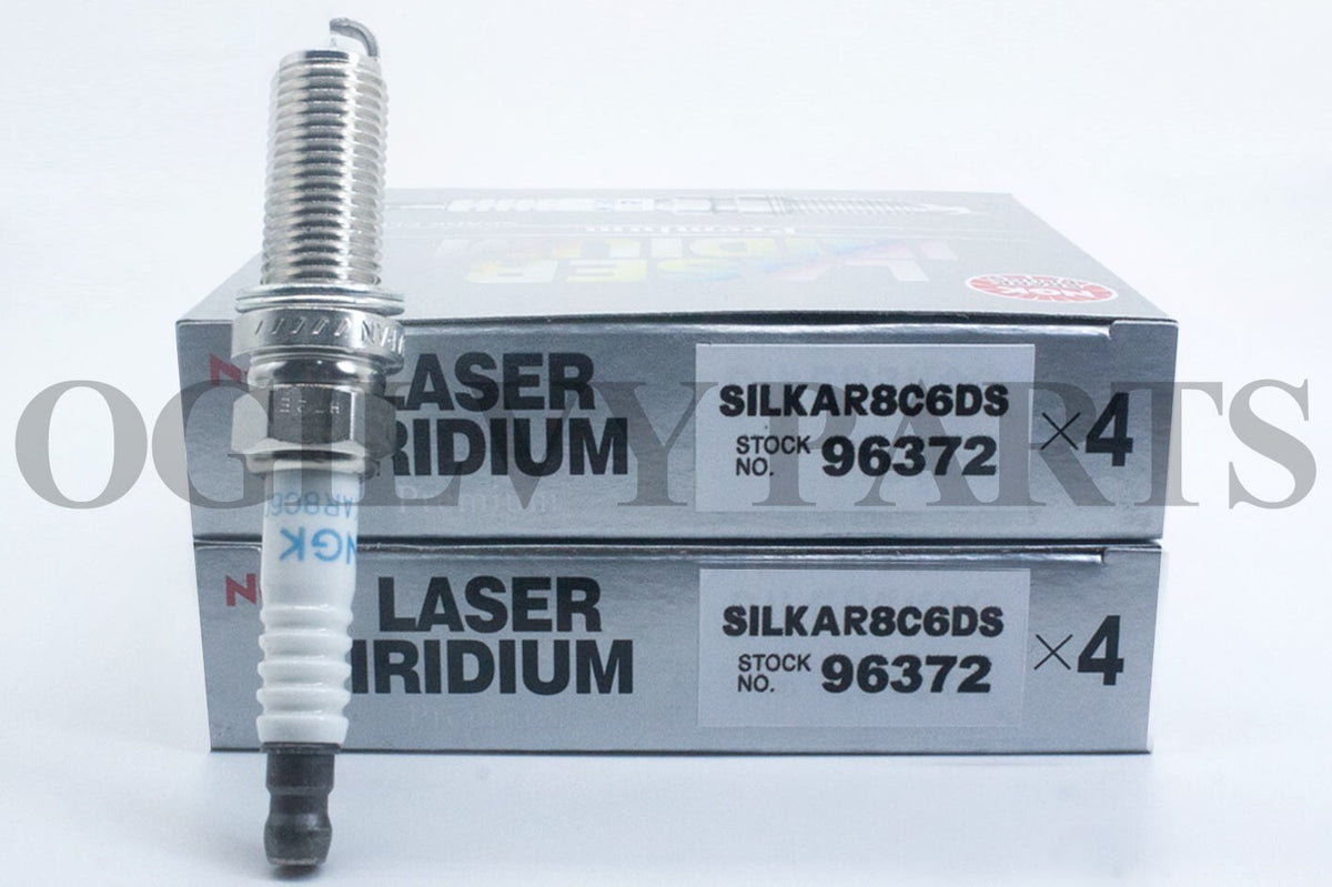 8PC NGK 96372 SILKAR8C6DS Laser Iridium high-performance Spark Plugs