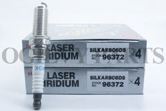 8PC NGK 96372 SILKAR8C6DS Laser Iridium high-performance Spark Plugs