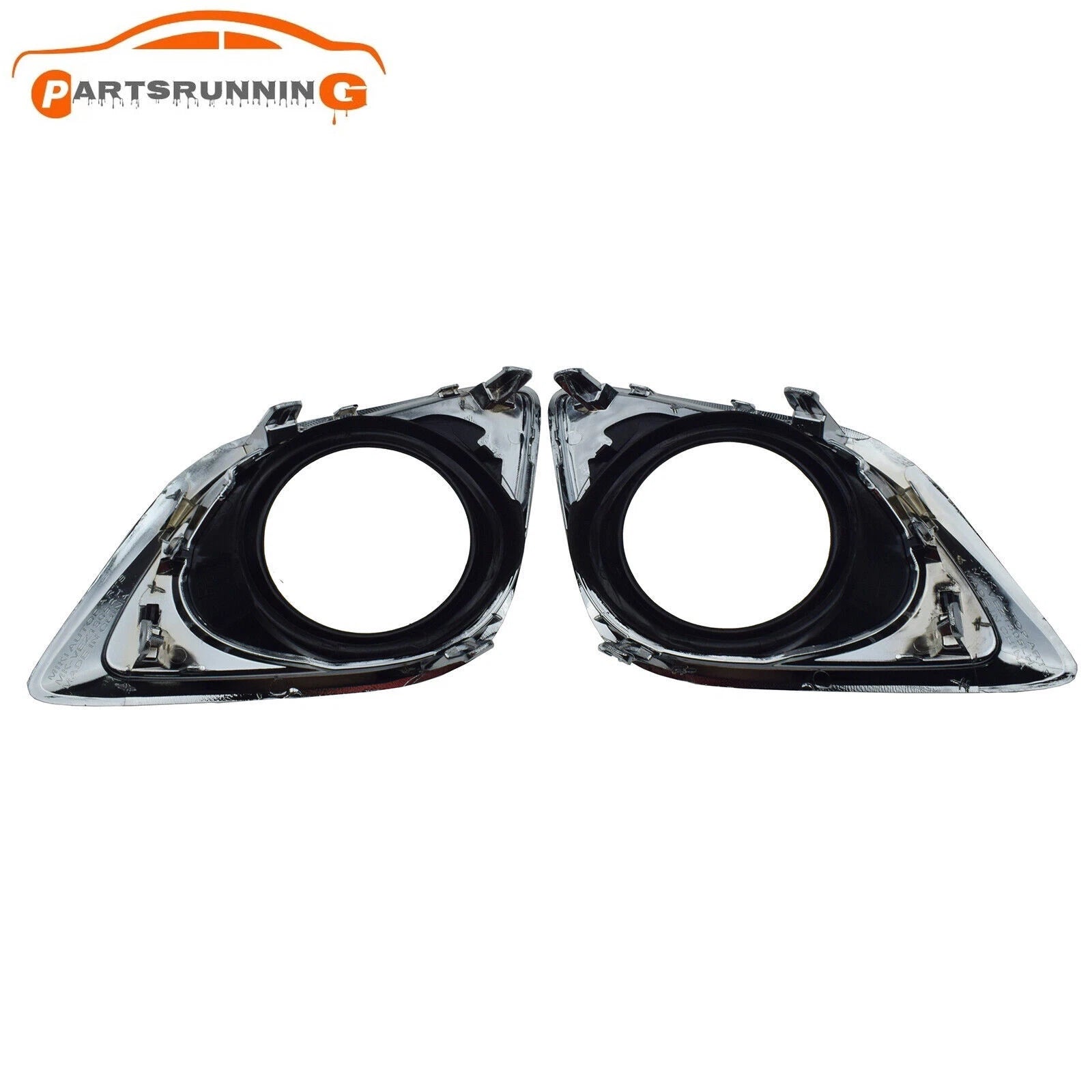 Pair Driver+Passenger Side Fog Light Bumper Cover Insert For 2013-16Toyota Venza 6B93BC-57