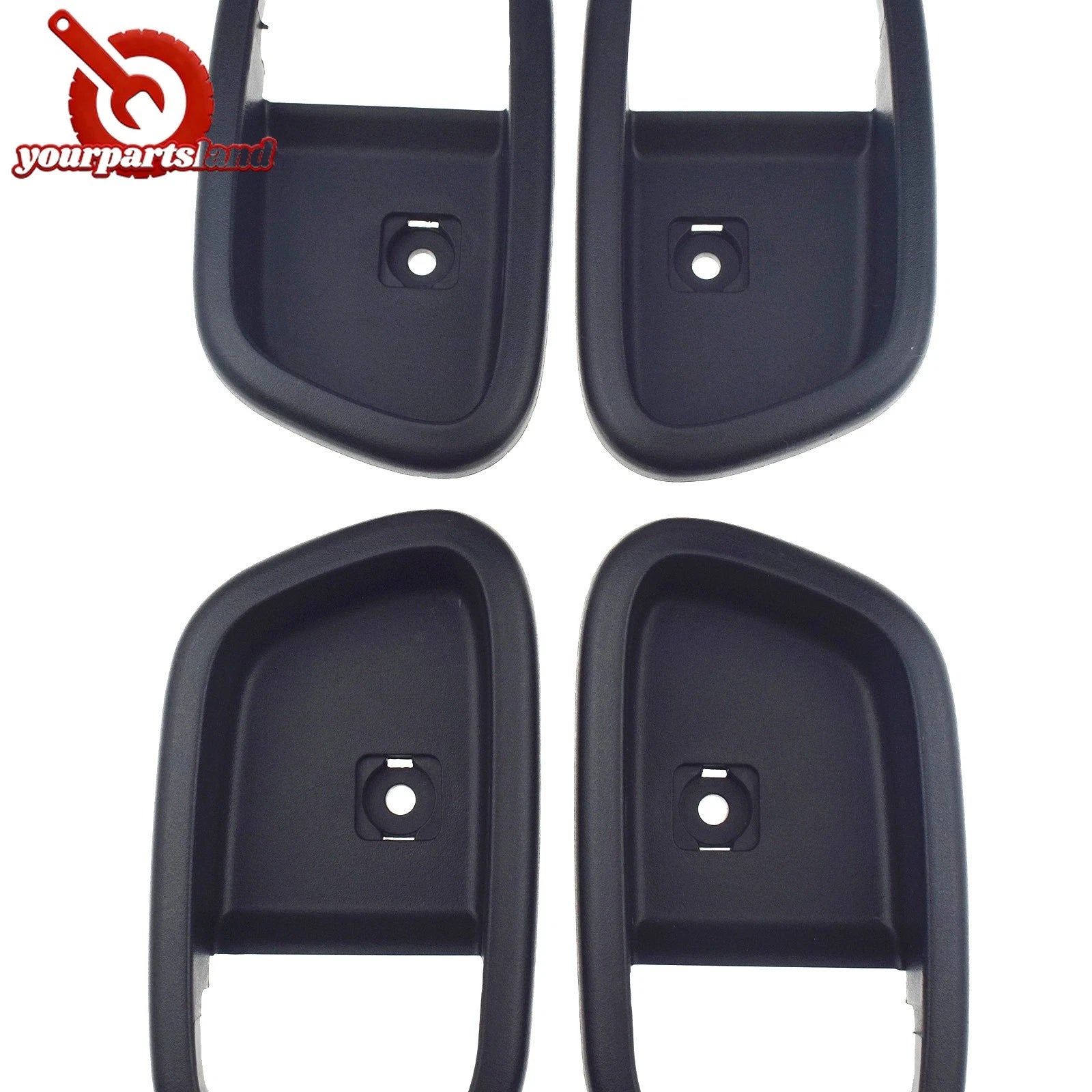 Black Inner Inside Door Handle Bezel Housing For Hyundai Accent 1.6L 2006-2011 6B93BC-57