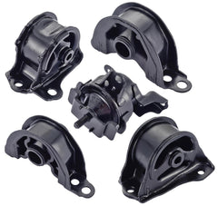 Engine Mount Set compatible with Honda 1996-2001 Civic CR-V Acura 1997-2000 EL 6B93BC-57