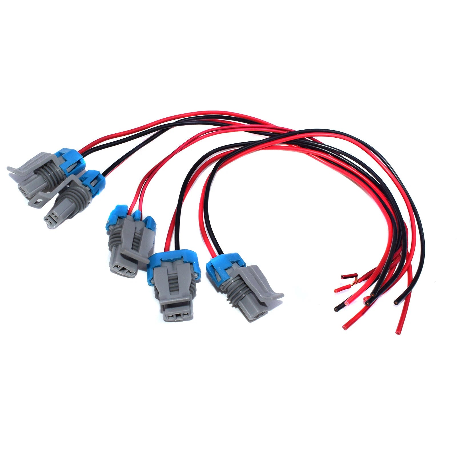 5PCS Horn Connector Pigtail Wiring For GM Buick Cadillac GMC Pontiac15306302 6B93BC-57