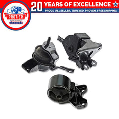 Fits 2007-2009 Kia Spectra / Spectra5 2.0L AUTO Motor & Transmission Mount Set 6B93BC-57