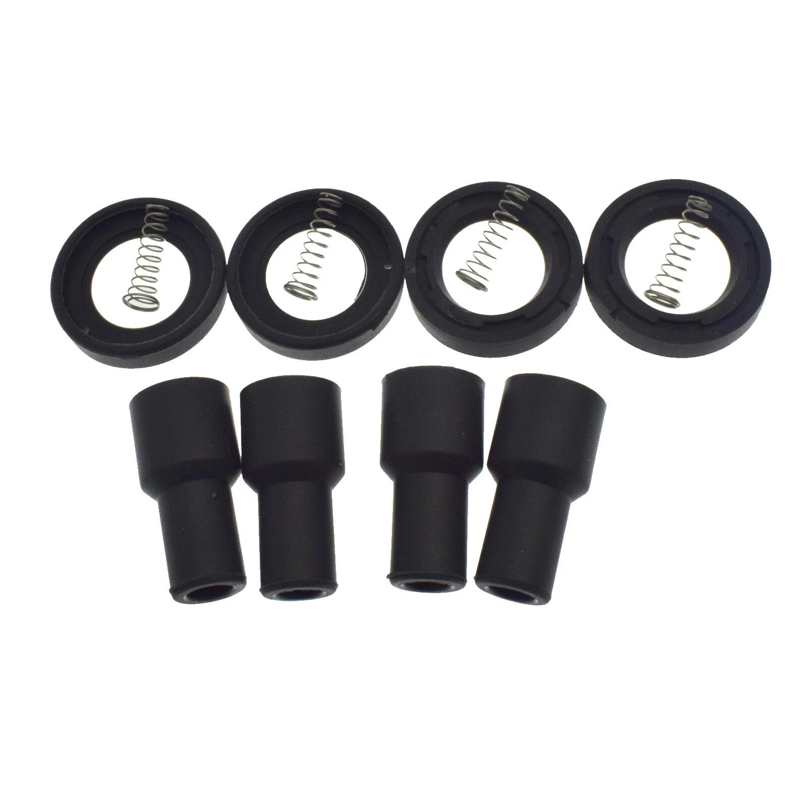 4 Sets Spark Plugs Cap Connector Ignition Coils Tip Cover 90919-11009 For Toyota 6B93BC-57
