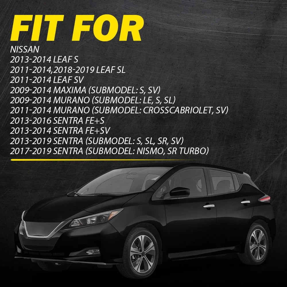 Front Left+Right Side Door Handle For Nissan 2013-2018 Sentra S SL SR SV EOA 6B93BC-57
