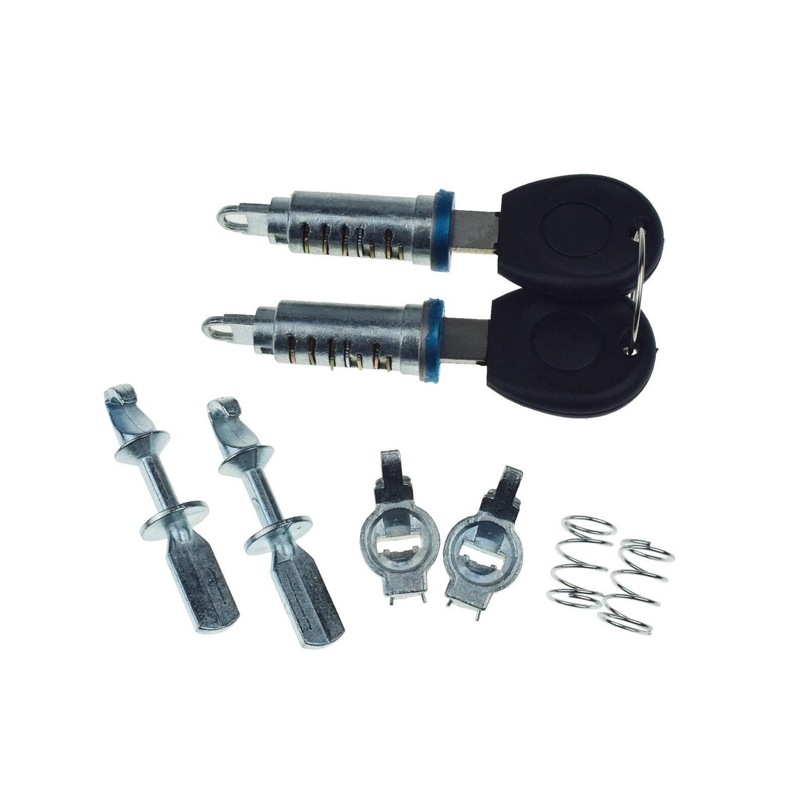 For VW Golf MK3 Polo Seat Ibiza Cordoba Door Lock Cylinder With Keys Repair Kit 6B93BC-57