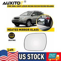 Mirror Glass For Lexus RX330 RX350 RX400H Left Driver LH 4109 Replacement EOA 6B93BC-57