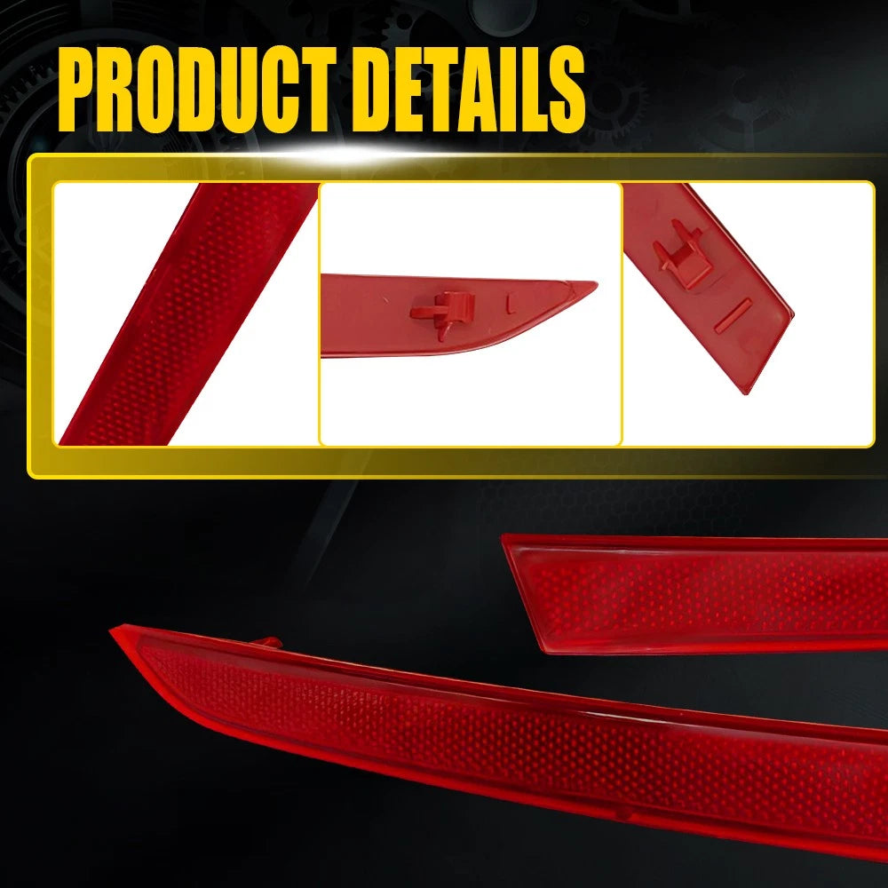 2pcs Bumper Rear Lamp Reflector Light For 2012-17 BMW F30 M F31 Sport 330i 335i 6B93BC-57