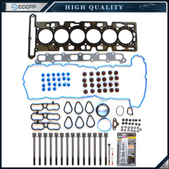 ECCPP Head Gasket Bolts Set For 02-05 Chevrolet Trailblazer GMC Envoy 4.2L DOHC 6B93BC-57