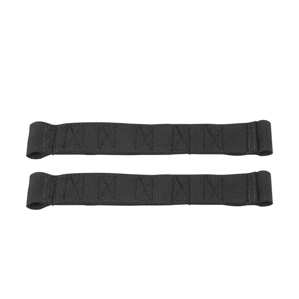2X Duty Black Heavy Check Door Limiting Strap For Jeep Wrangler CJ YJ TJ JK JKU 6B93BC-57