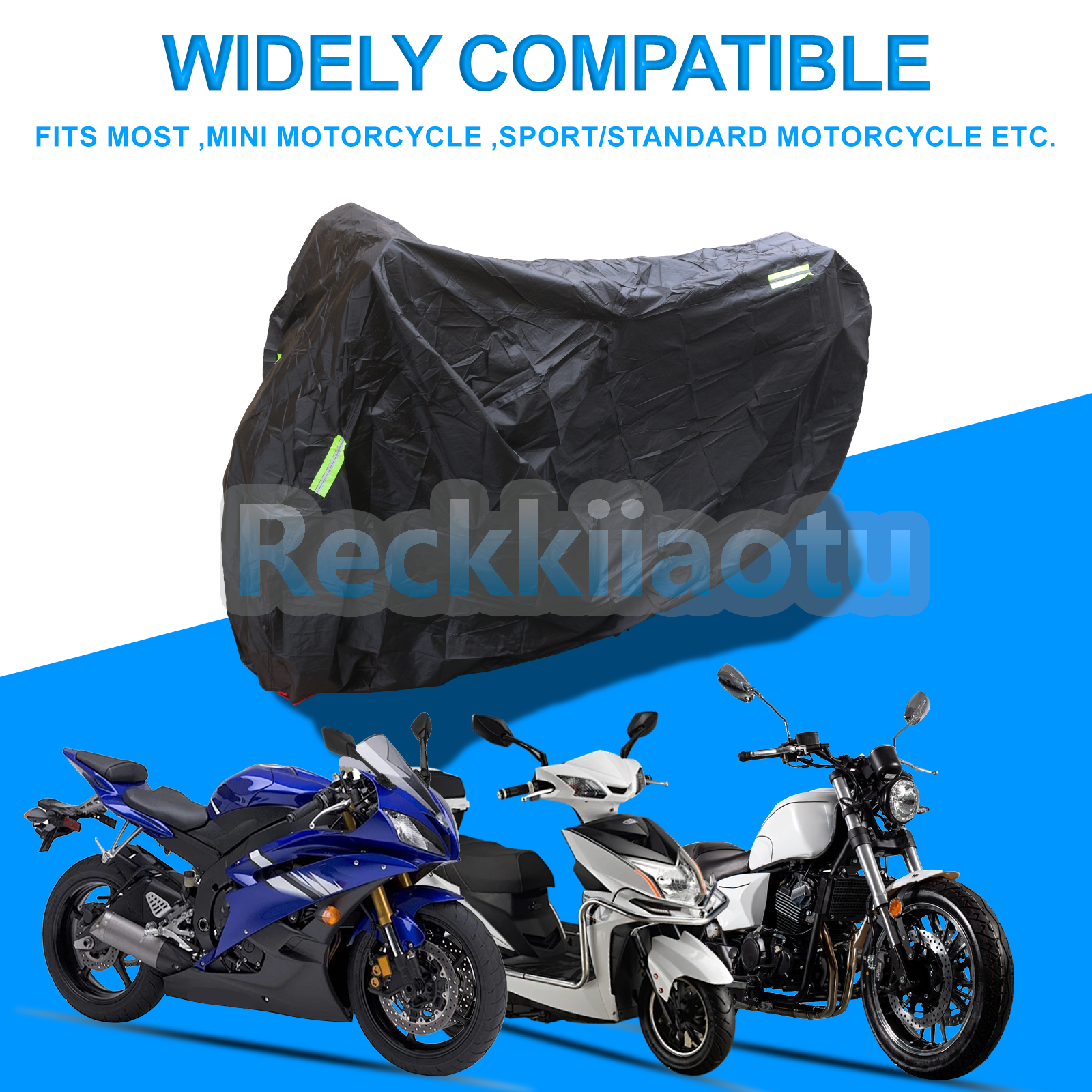 Motorcycle Waterproof Outside Cover for Kawasaki Vulcan VN 1500 1600 1700 2000 6B93BC-57