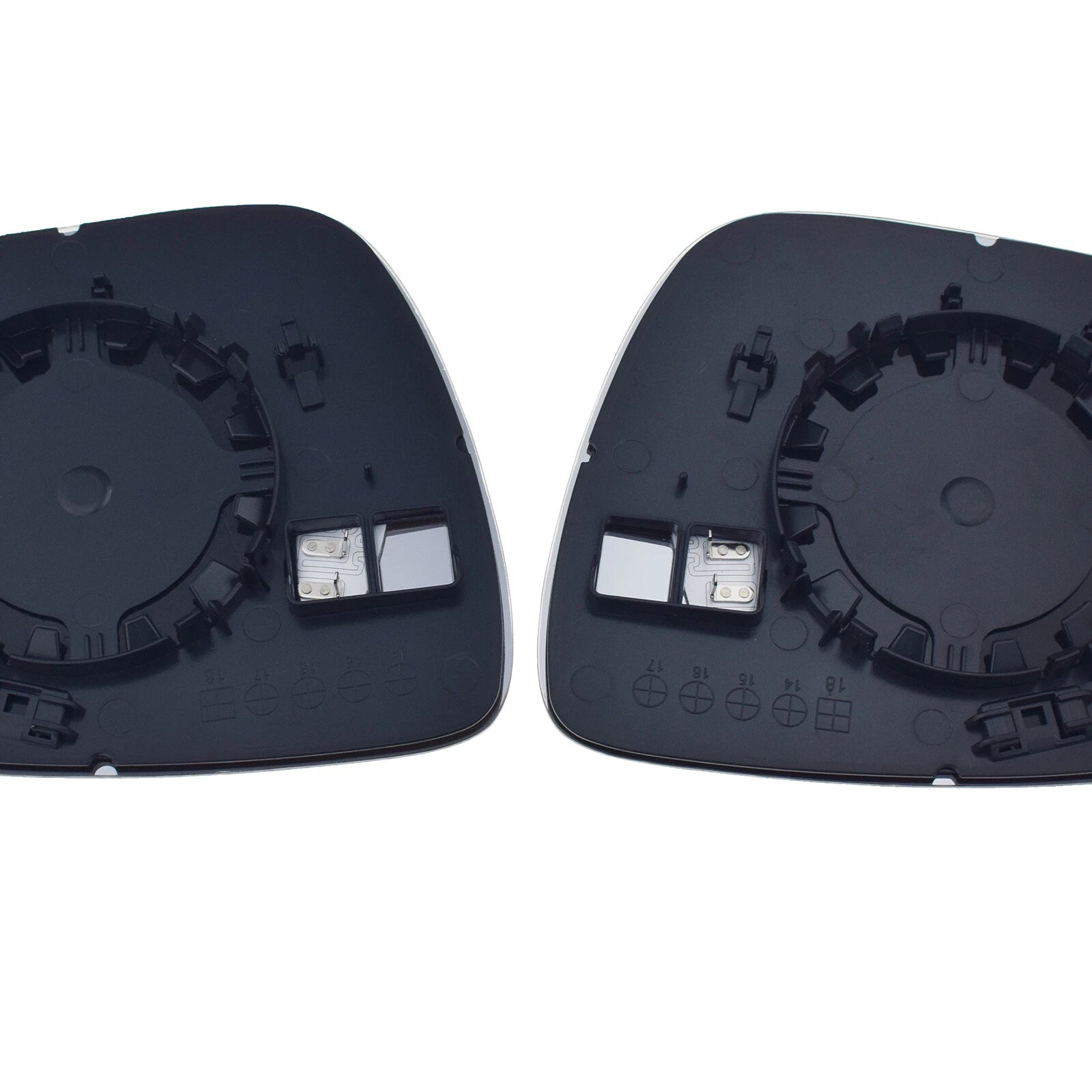 2Pcs Exterior Left Right Side View Mirror Glass Heated For 2016-20 Kia Sorento 6B93BC-57