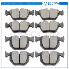 Front Rear Ceramic Brake Pads For 2001-2006 BMW 330Ci 2001-2005 BMW 330i 330xi 6B93BC-57