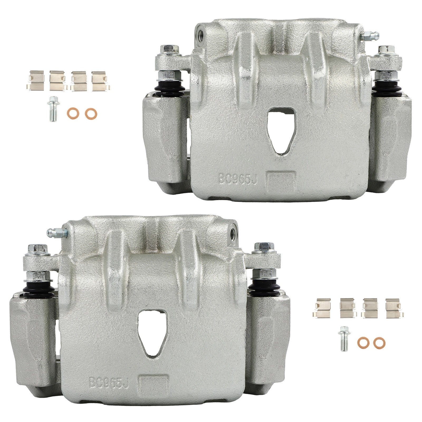 Front Left Right Brake Calipers 2Pcs For 2008-2014 Cadillac CTS 18B5116 18B5117 6B93BC-57