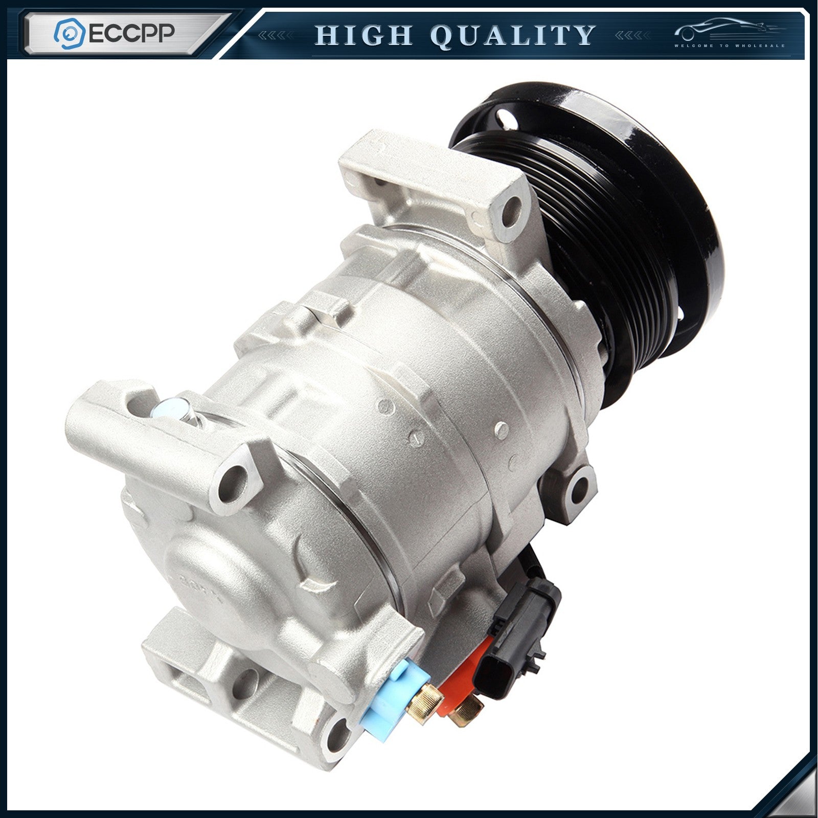 ECCPP A/C AC Compressor For 2008-2009 2010 Chrysler Dodge 2009-2010 Volkswagen ECCPP