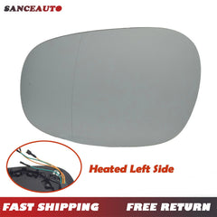 Left Rearview Wing Mirror Glass Heated W/ Wire For BMW E81 E82 E87 E88 E90 E91 6B93BC-57