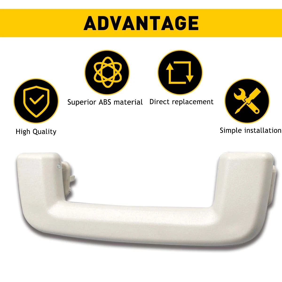 1x Inner Front Roof Pull Handle Grab Grip Holder Fits For Ford Escape 2013-2019 6B93BC-57