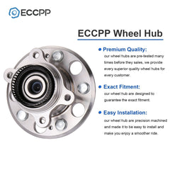 1Pc Wheel Hub Bearing Rear For Hyundai Elantra 2.0L 2007-2010 2011 2012 W/ ABS 6B93BC-57