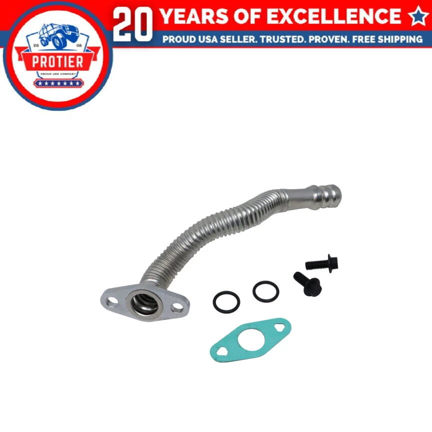Turbocharger Oil Supply Line Fits Ram 2500 3500 Ram 2500 Ram 3500 07-18 L6 6.7L 6B93BC-57