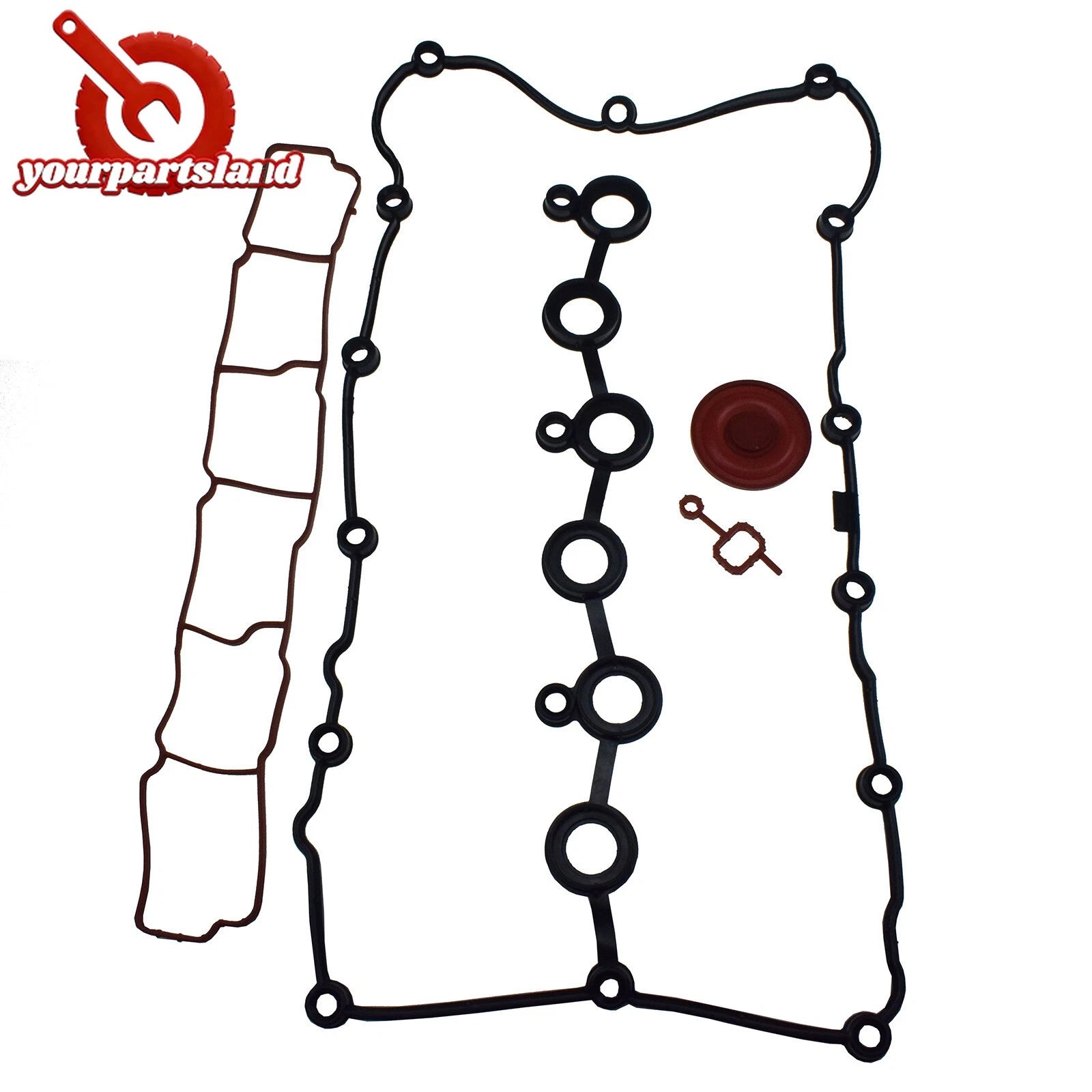 For 3.6L PCV Valve & Lower Intake Gasket For Audi Q7 VW Passat Porsche Cayenne 6B93BC-57