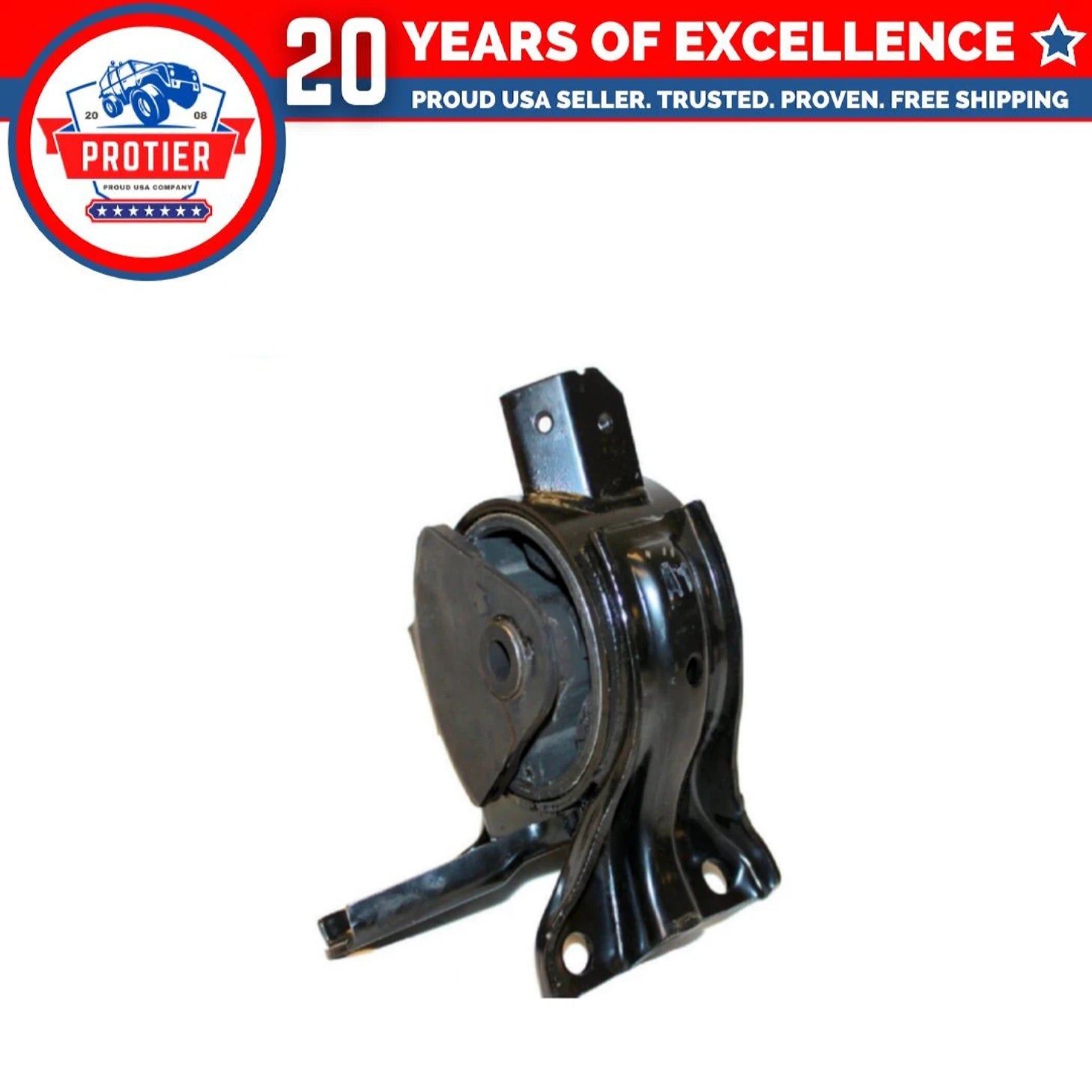 Motor & Trans Mount 3PCS Compatible for 06-08 Hyundai Sonata Auto / 06-10 2.4L 6B93BC-57