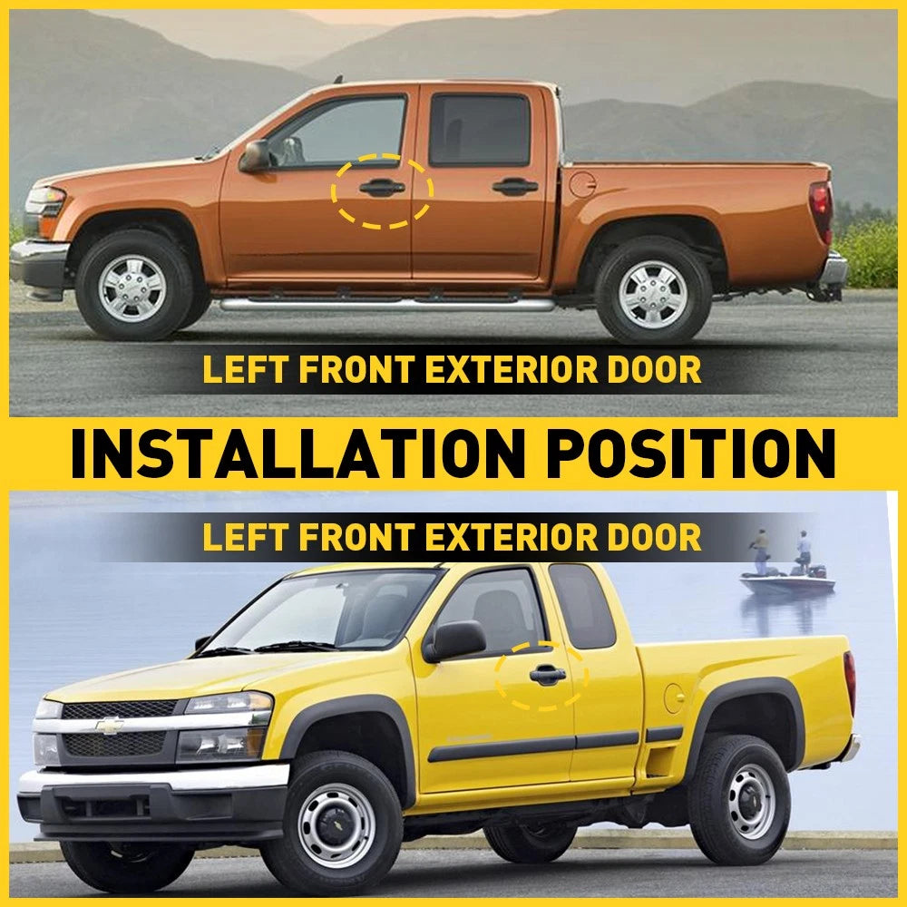 Front Driver Side Exterior Door For Handle 04-12 Colorado Canyon GM1310141 EOA 6B93BC-57