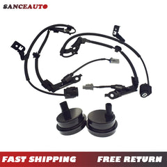 4PCS Front LH RH ABS Wheel Speed Sensor & Wiring Harness For GS350 IS250 IS350 6B93BC-57