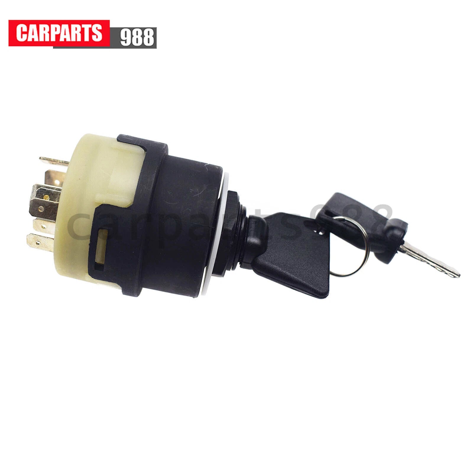 Ignition Switch With 2 keys For JCB Backhoe Loader 701/80184 85804674 50988 6B93BC-57