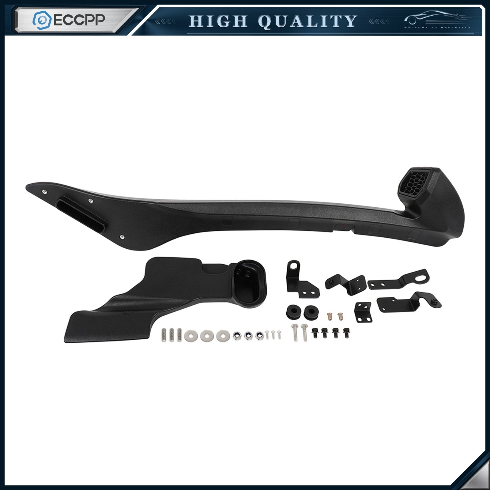 Snorkel Kits Air Intake Suitable For 2019-2022 Triton MR Textured Black 6B93BC-57