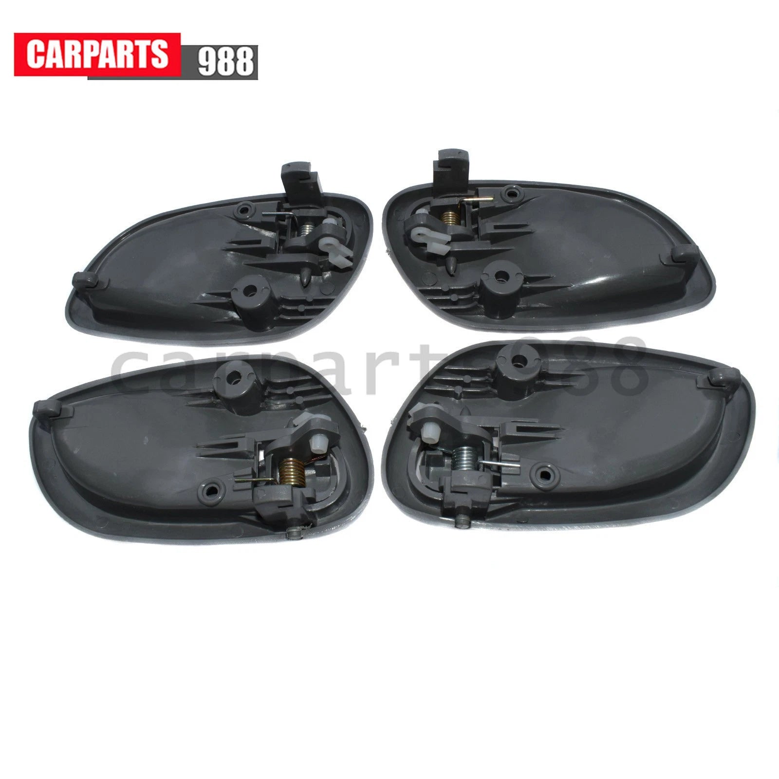 4Pcs Interior Door Handle Gray Left Right For 99-04 Suzuki Vitara Chevy Tracker 6B93BC-57