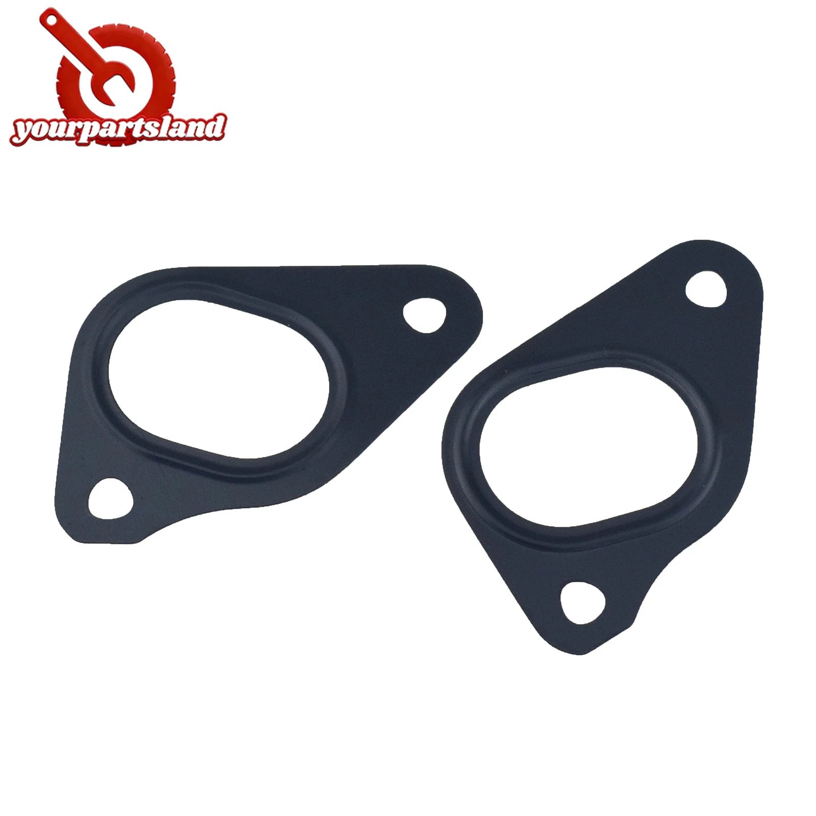 2PCS Water Pump Gasket For Range Rover Sport & Vogue 5.0 V8 LR049370 LR011562 6B93BC-57